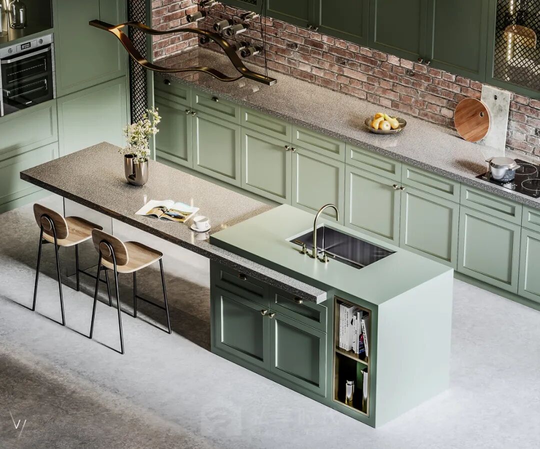 Green Kitchen Cabinet Design.jpg