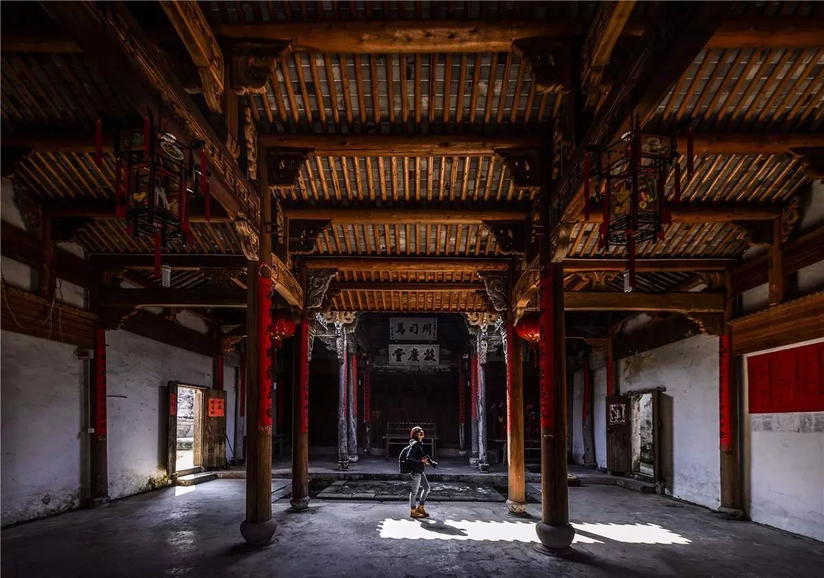 一组相连的塔,阁,祠 抟云塔,文昌阁,土地祠一组相连的建筑是新叶村