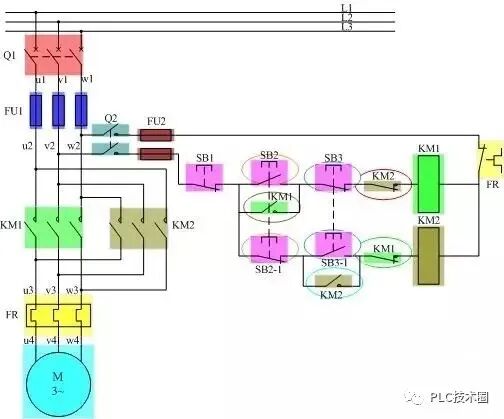 電機正轉與反轉的幾種解決方法的圖3
