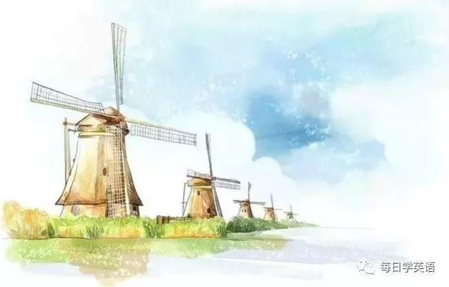英語 風車 オランダに風車が多いのは国土を干拓した名残 ｜