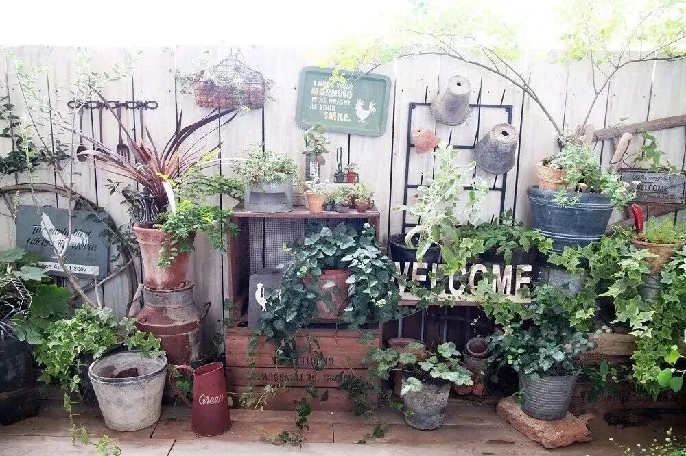 阳台，怎么打造出一个可爱又迷人的小花园