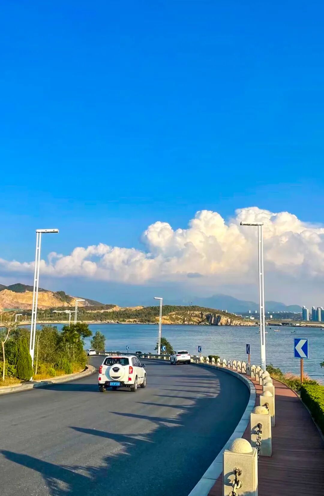 图片/郝漂亮位置滨海公路金州湾大桥路线●自驾导航"万恒天籁湾",沿