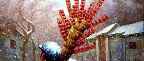 冰糖葫芦，冬日里的一抹亮色