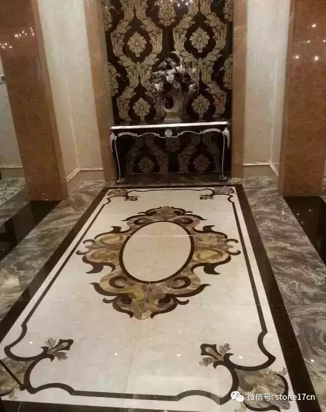 想要装得壕,拼花少不了——大理石拼花图案集锦