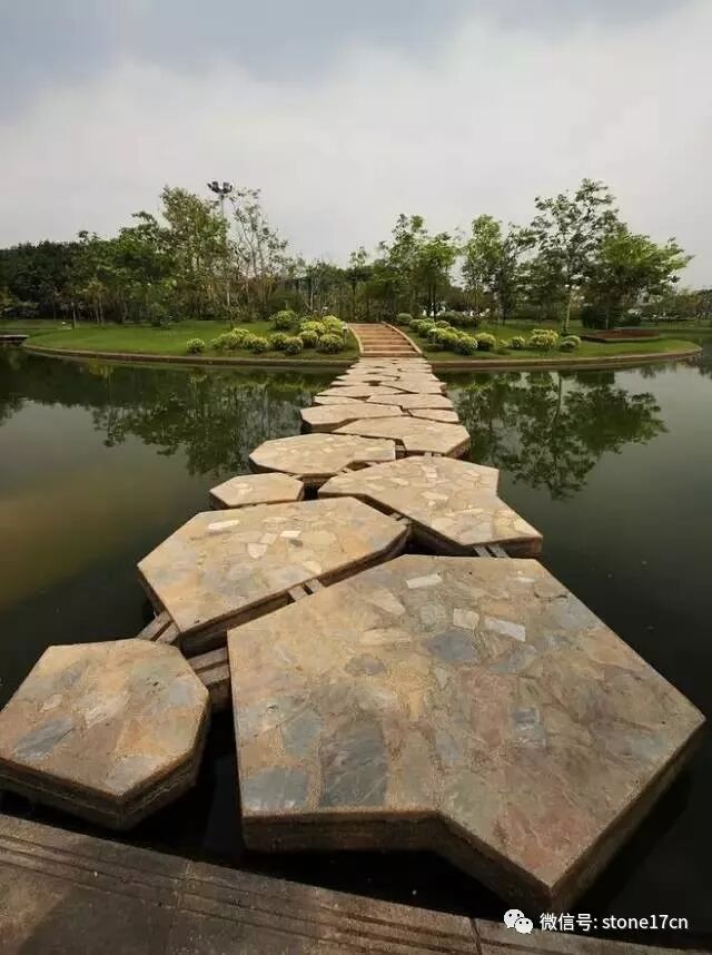 一步一生石,一汀一处景