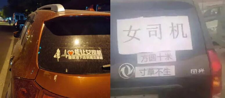 【女性】每一个贴在老司机车上的「春梦」，都是行走的精神污染（组图） - 14