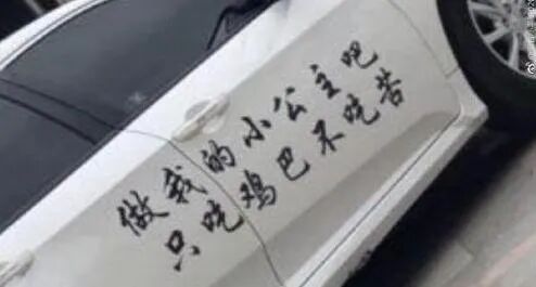 【女性】每一个贴在老司机车上的「春梦」，都是行走的精神污染（组图） - 35