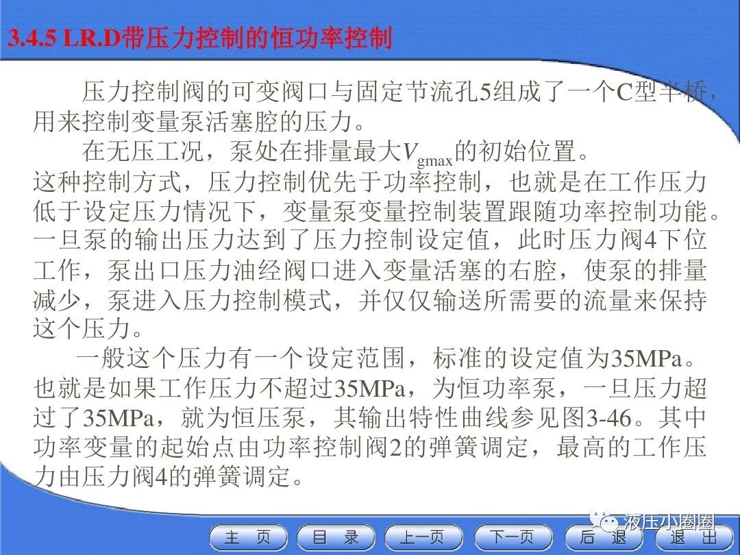 變量泵變量調(diào)節(jié)與控制技術(shù)【恒功率】的圖24