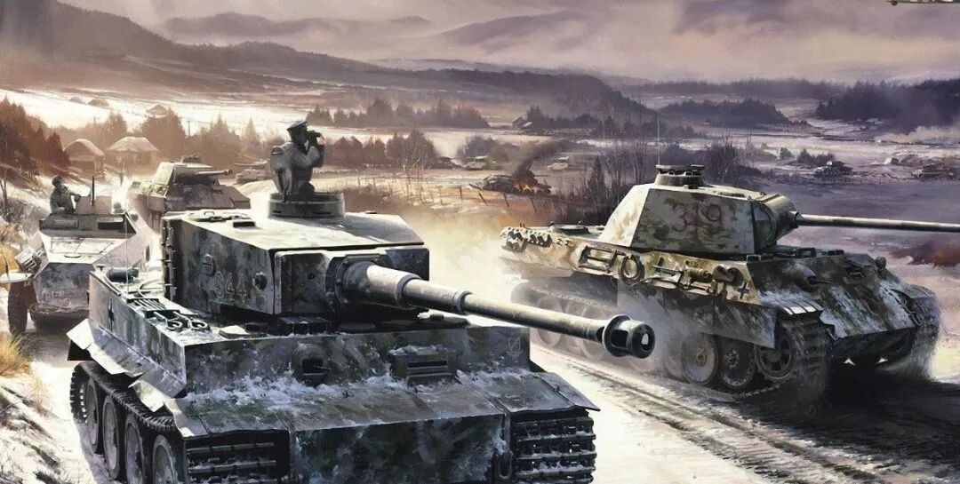 但不期而遇的严寒降温和雨雪给德军带来极大的麻烦,"钢铁洪流"戛然而