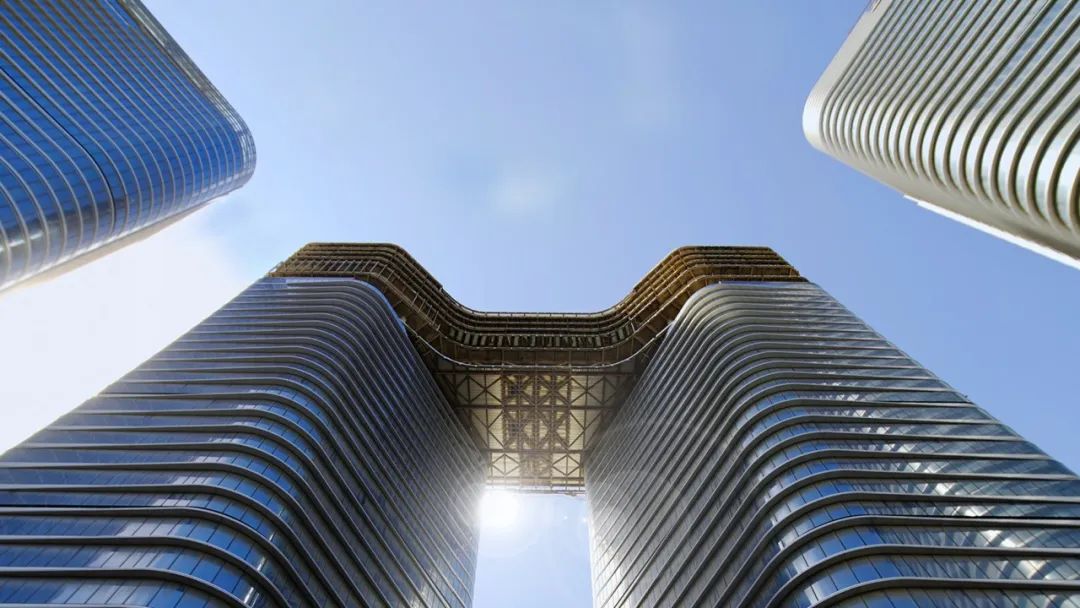 厦门新地标英蓝国际金融中心灵感源自汉字门