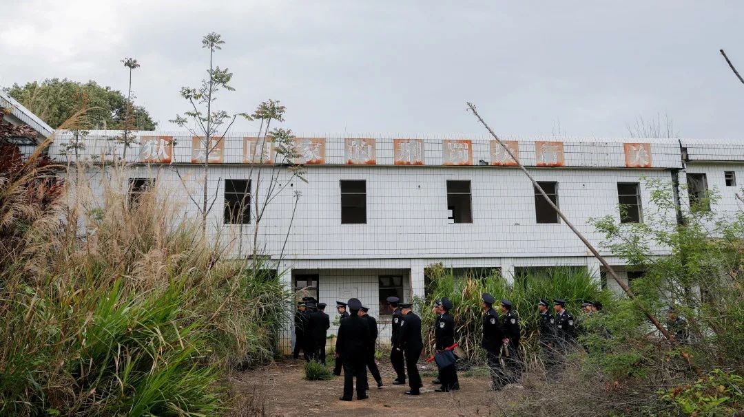 的监狱人民警察在这里,孕育了一代代(原)蕉岭监狱地处梅州山区小镇