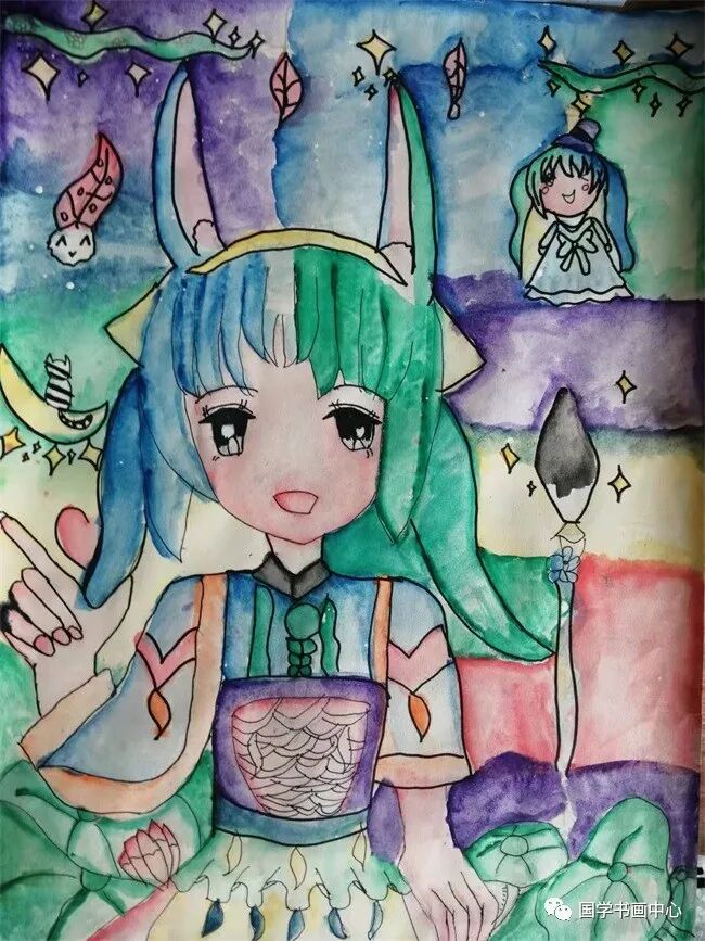 2021年狐狸画室参赛作品展示 (https://www.qsnshz.com/) 展厅 第7张