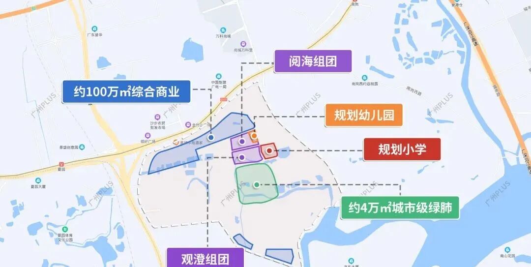 黄埔万科黄埔新城，88-142㎡精装三四房，单价2字头！