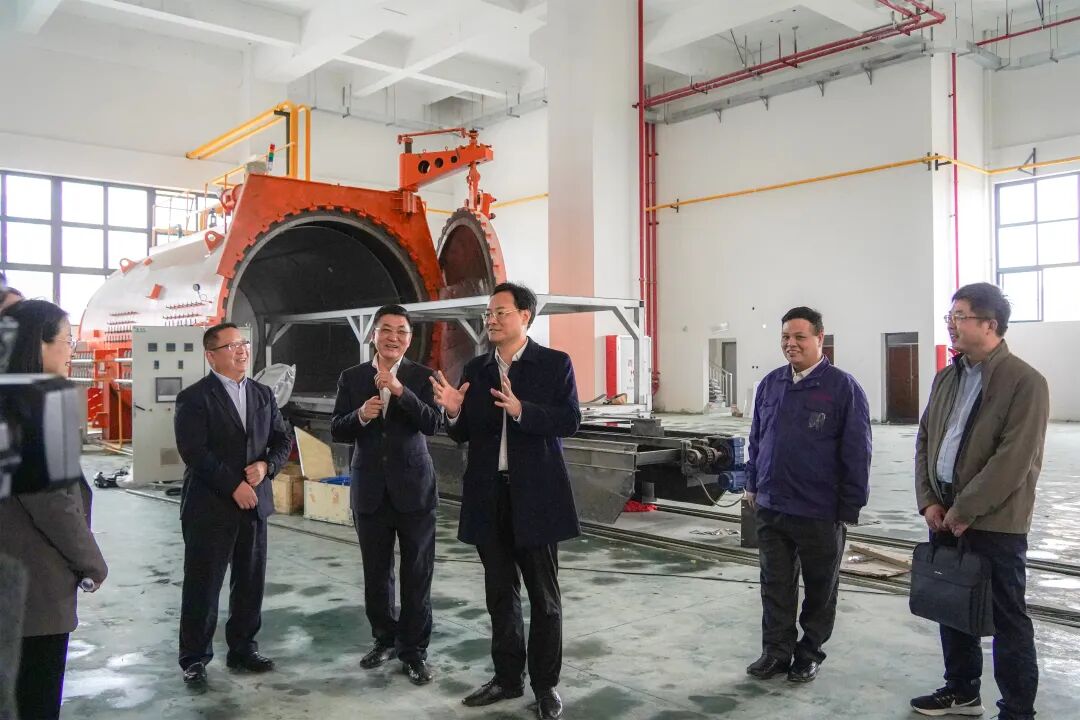 刘运通带队深入肇庆新区鼎湖区企业项目现场实地督导两区制造业大会战