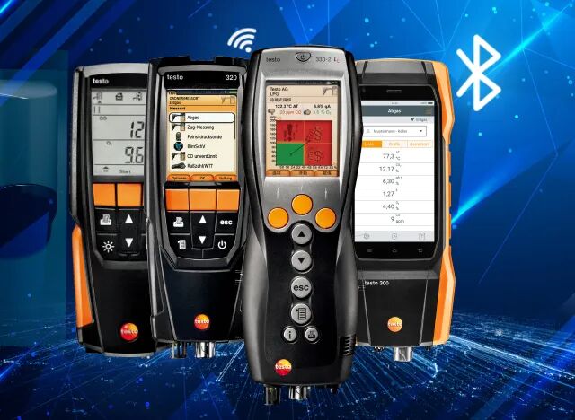 TESTO 300智能烟气分析仪 助力低氮排放测量