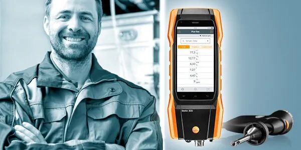 TESTO 300智能烟气分析仪 助力低氮排放测量