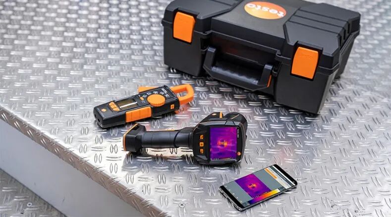 testo 883新款热像仪：设施管理和维护工作快准狠！
