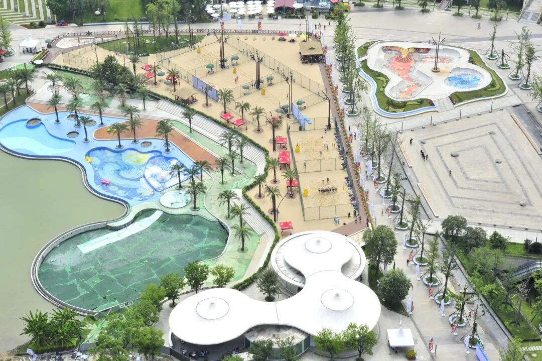 全省首批西村大院江滩公园获评四川省四星级体育服务综合体