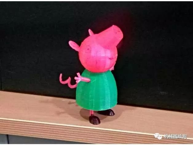 【3D列印】四款小豬佩奇相關3D列印圖紙 STL格式 科技 第5張