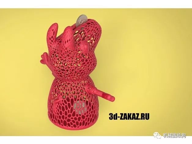 【3D列印】四款小豬佩奇相關3D列印圖紙 STL格式 科技 第6張