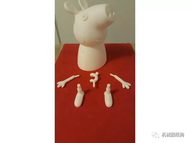 【3D列印】四款小豬佩奇相關3D列印圖紙 STL格式 科技 第4張