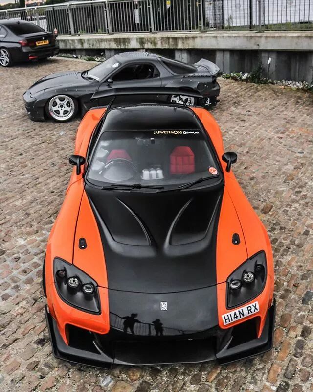 Rx 7改成 東京漂移 裏面的樣式 是想再上演個 倫敦漂移 麼 改裝車 微文庫