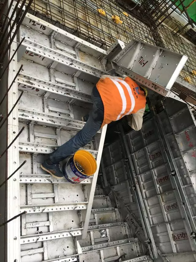 鋁模板體系全過程施工技術交底圖解,從測量放線到模板拆除 鋁模板體系全過程施工技術交底圖解,從測量放線到模板拆除