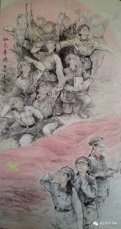 吉林省和龙老年书画抗击疫情作品集之三 吉林省和龙老年书画抗击疫情作品集之三