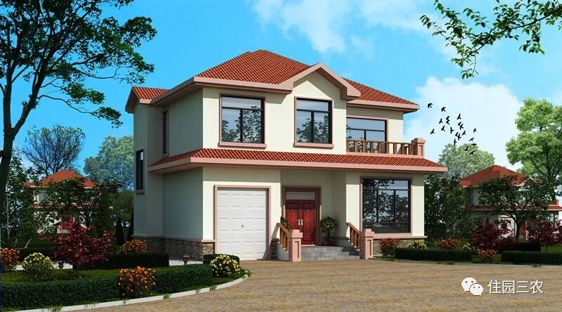 美呆了！5款二层别墅气质浪漫，老家建一栋回头率超高