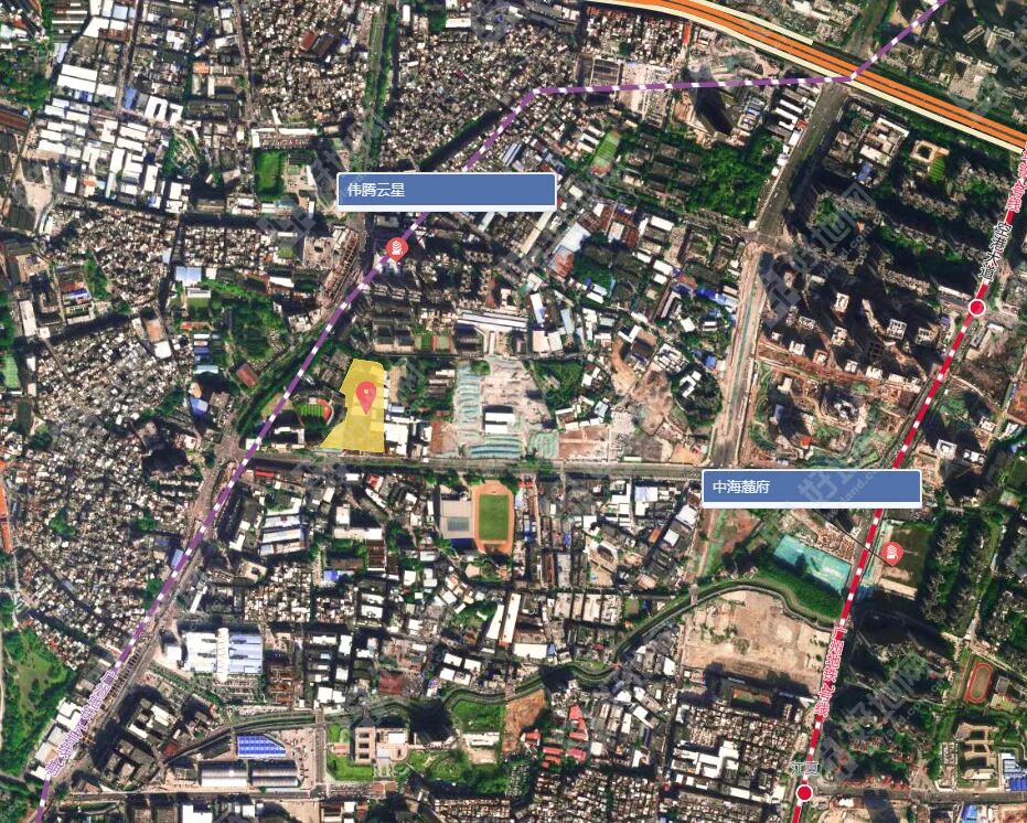 广州白云设计之都宅地本月拍卖，周边有哪些在售楼盘？