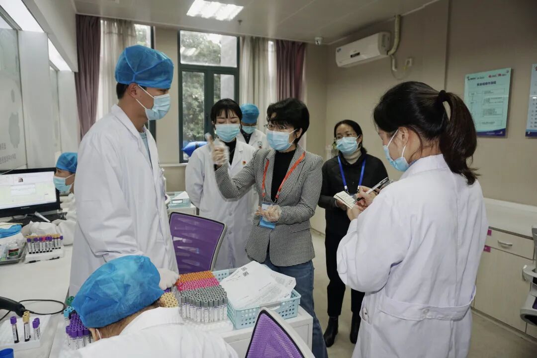 福建省健康体检质控专家组至我中心开展年度质量检查(图2)