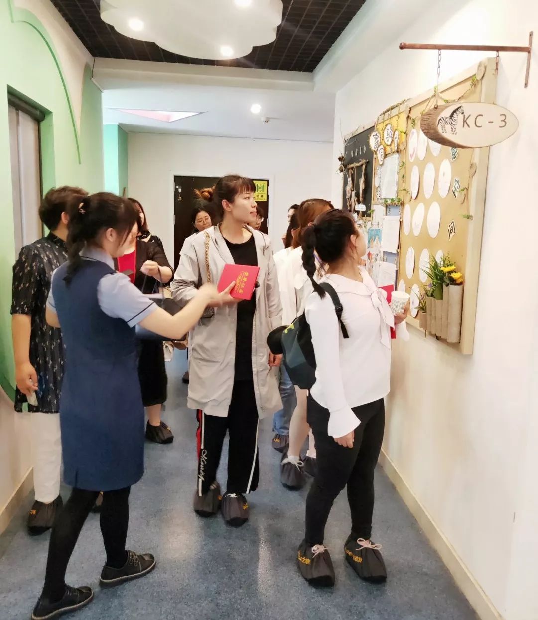 参观交流凝智慧 开放互动促发展——Keylight全脑教育西安福田教学示范基地福田万科幼儿园迎接全国各地幼教同仁莅临我园参访交流