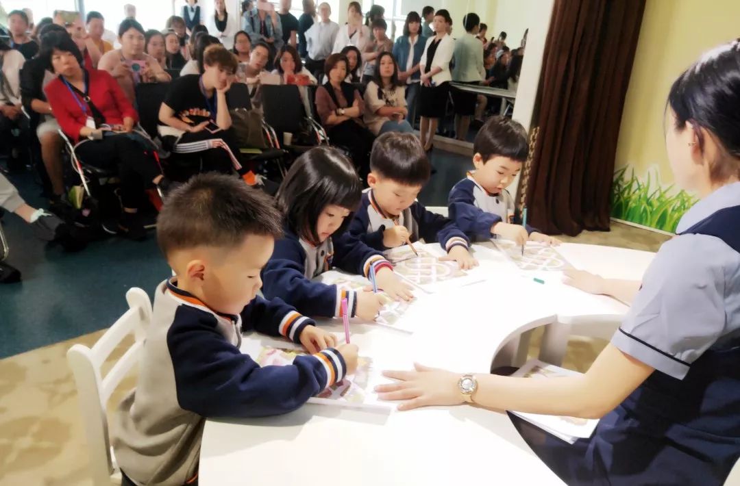 参观交流凝智慧 开放互动促发展——Keylight全脑教育西安福田教学示范基地福田万科幼儿园迎接全国各地幼教同仁莅临我园参访交流