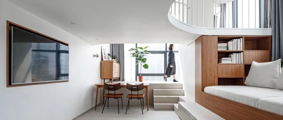 央美才女将40㎡住成豪宅，刷爆朋友圈：客厅坐拥7大功能、还暗藏储物间和卧室，太逆天！