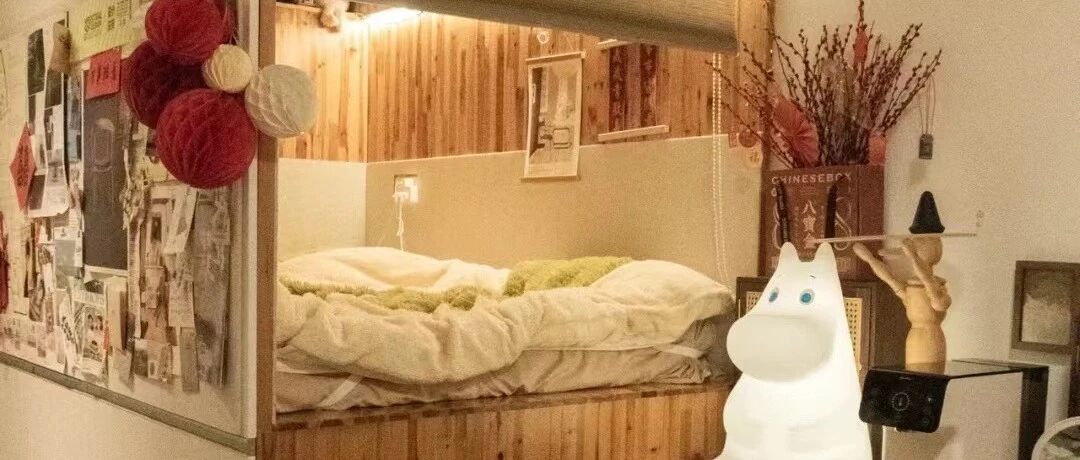 火爆小红书的“壁橱床”教科书！30㎡隐藏温馨收纳，住在里面安全感爆棚！