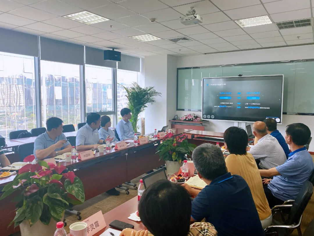 广联达科技股份有限公司总裁袁正刚一行莅临中财思泰集团交流研讨 广联达科技股份有限公司总裁袁正刚一行莅临中财思泰集团交流研讨