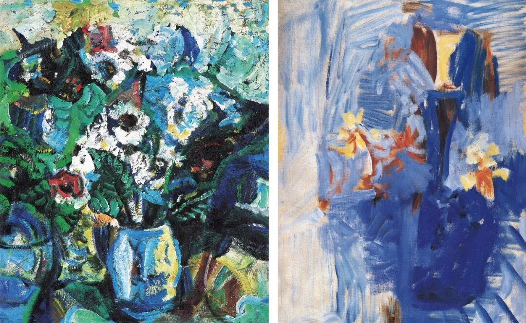 只留清气满乾坤吴大羽珍稀油画花韵绽放势象之美