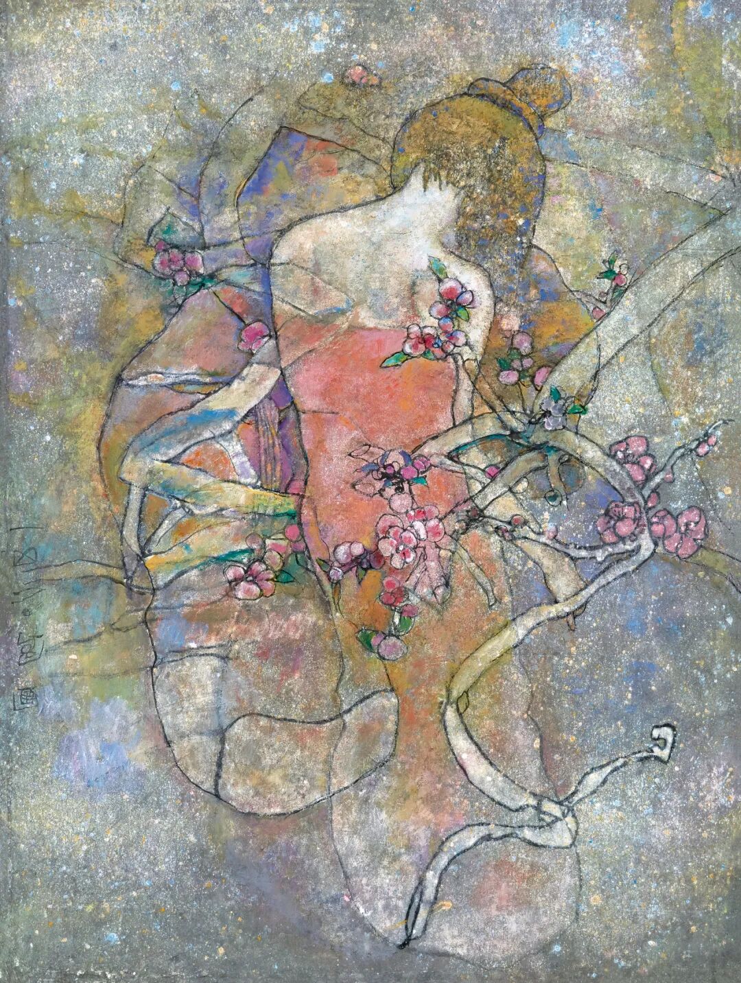 美的历程赵无极与石虎纸上经典并呈