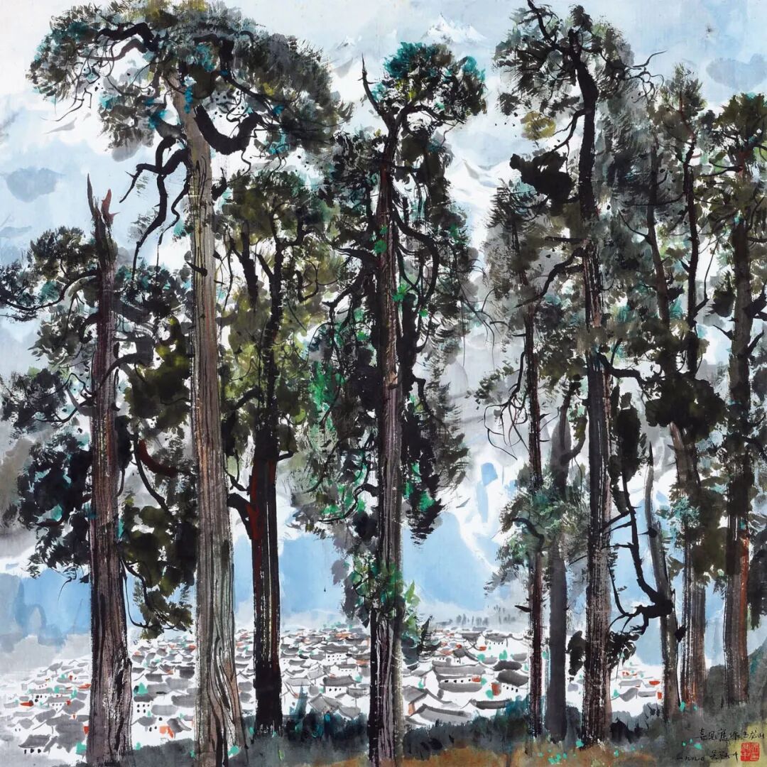 吴冠中黄金时期盛世绝景精品神定乾坤