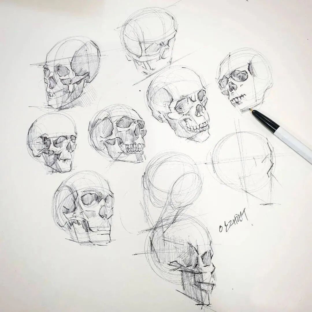 一位美术教师的日常素描(图32)