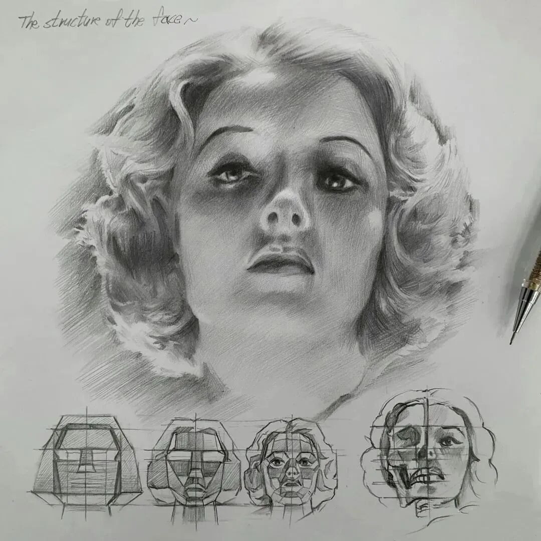 一位美术教师的日常素描(图47)