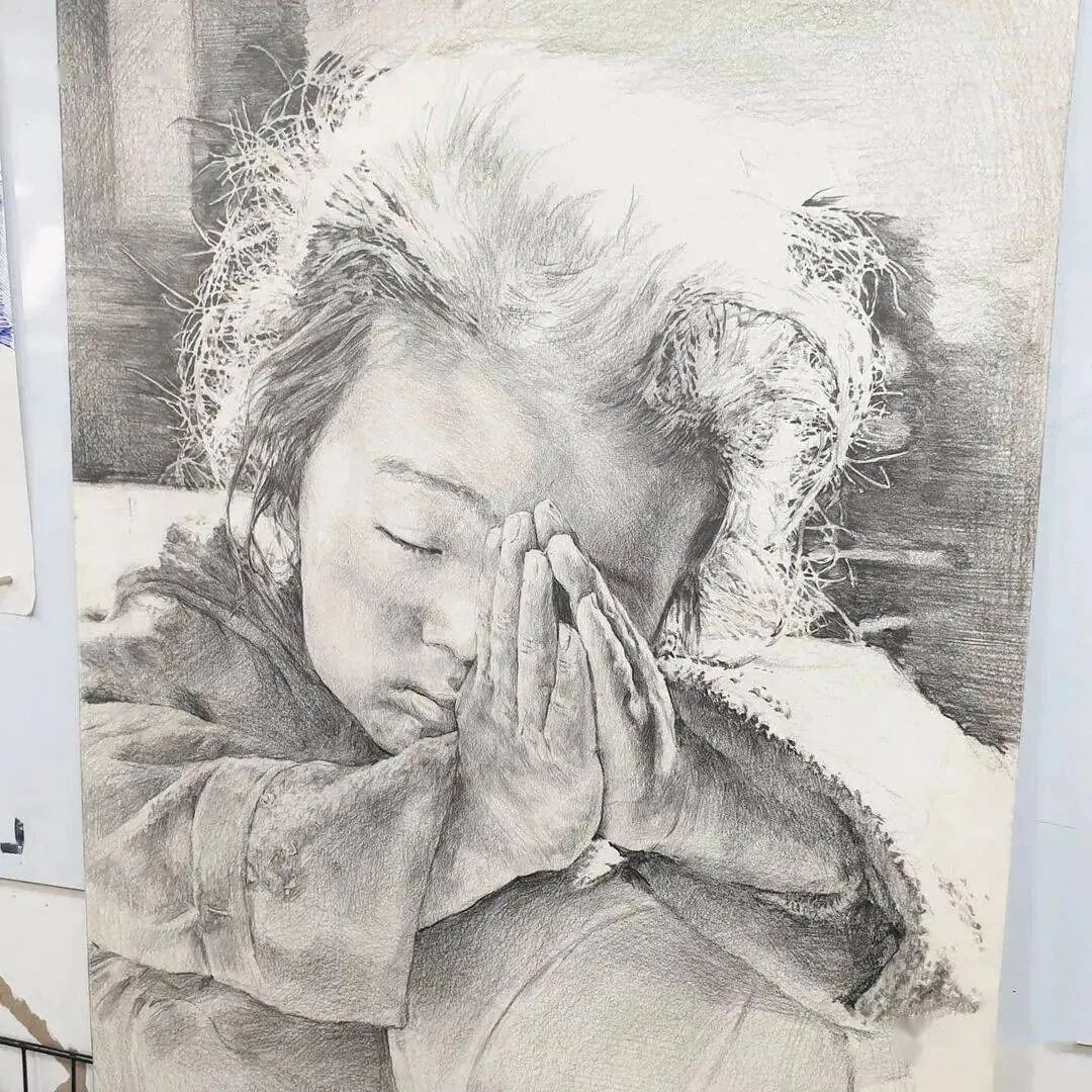 一位美术教师的日常素描(图45)