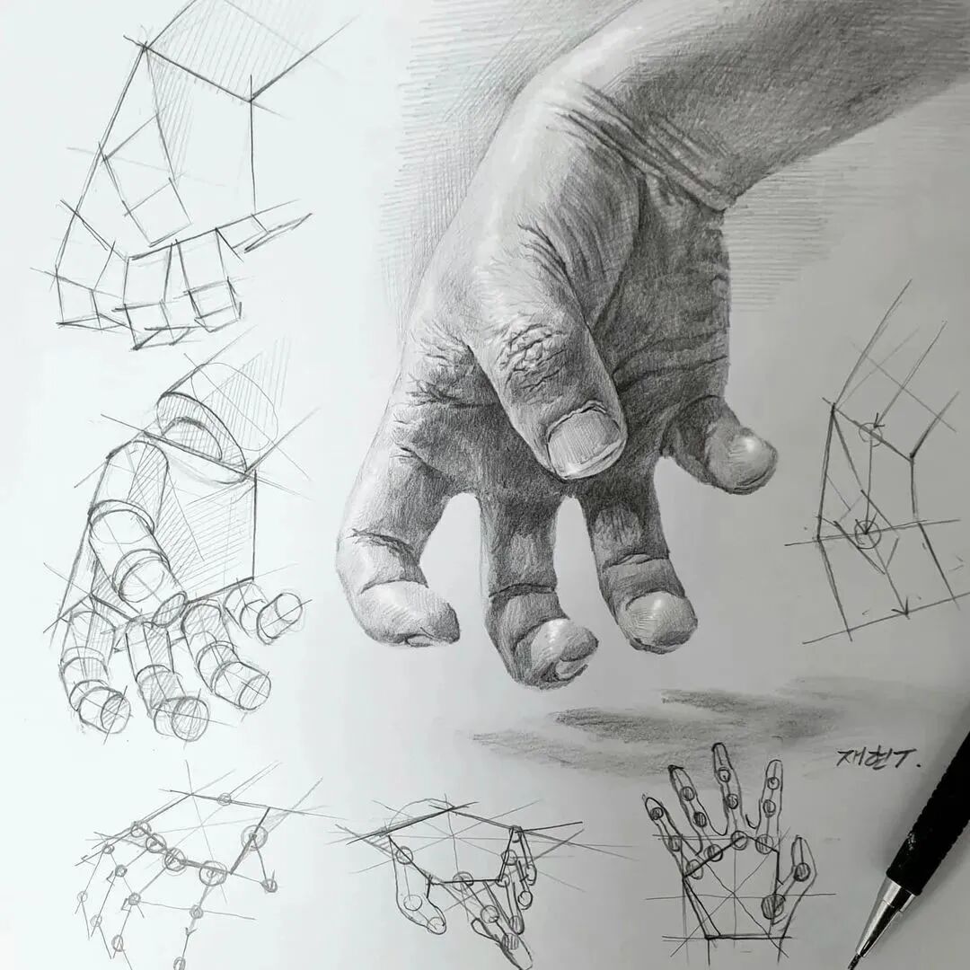 一位美术教师的日常素描(图36)