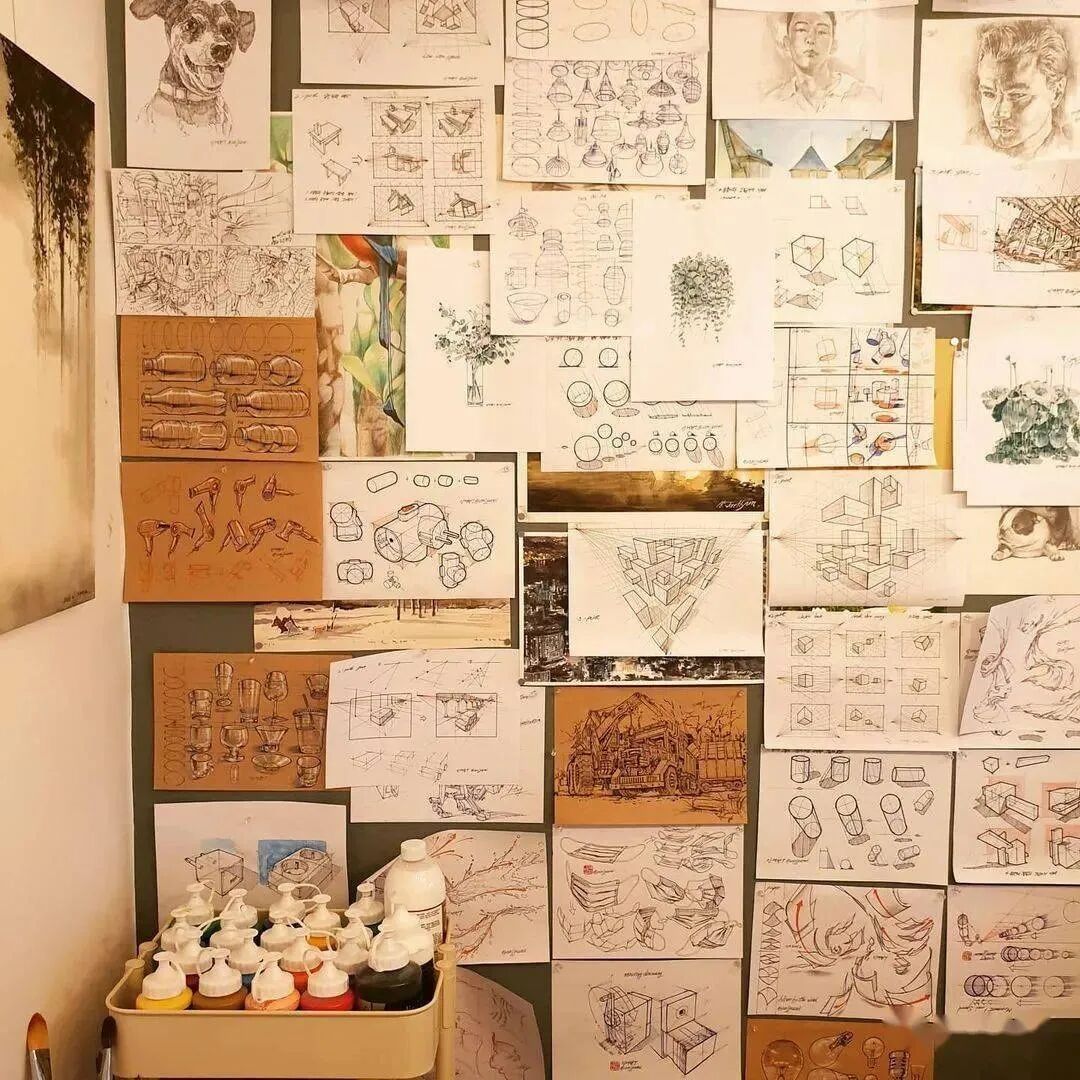 一位美术教师的日常素描