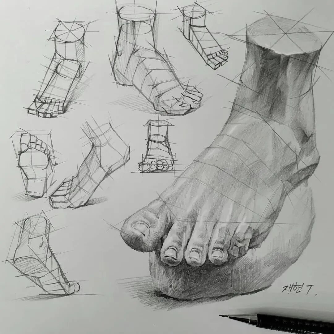 一位美术教师的日常素描(图41)