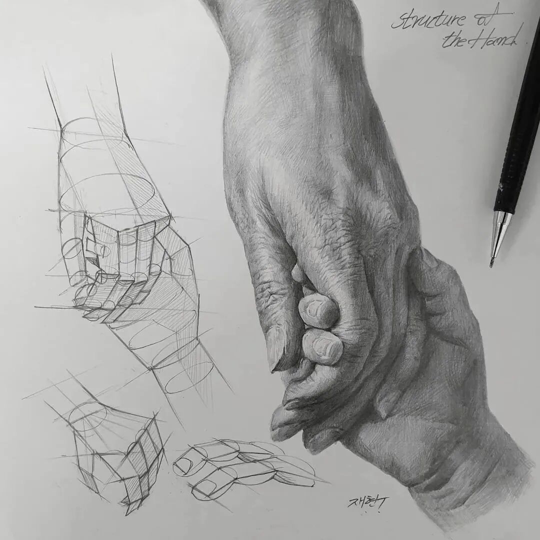 一位美术教师的日常素描(图34)