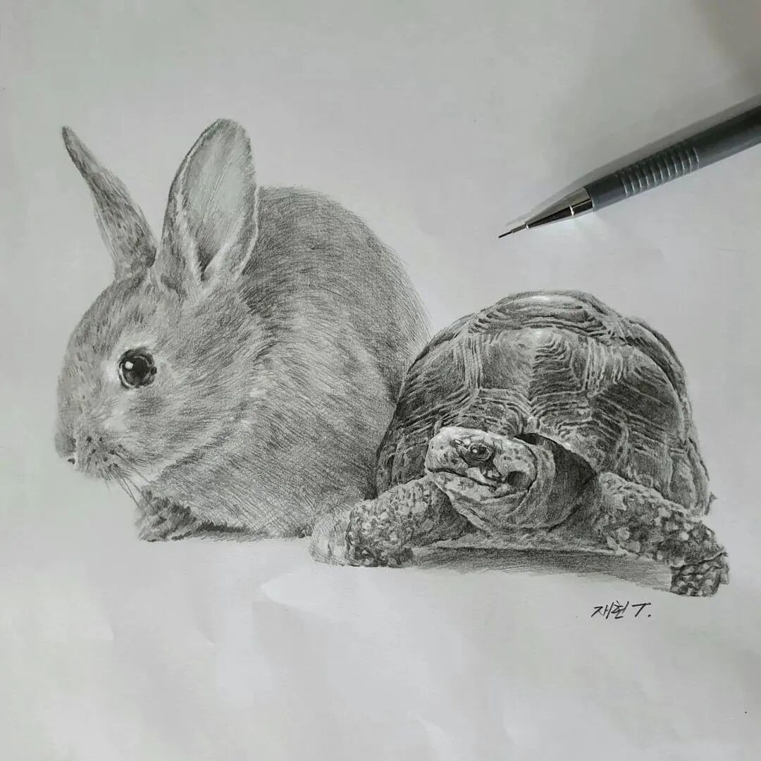 一位美术教师的日常素描(图19)