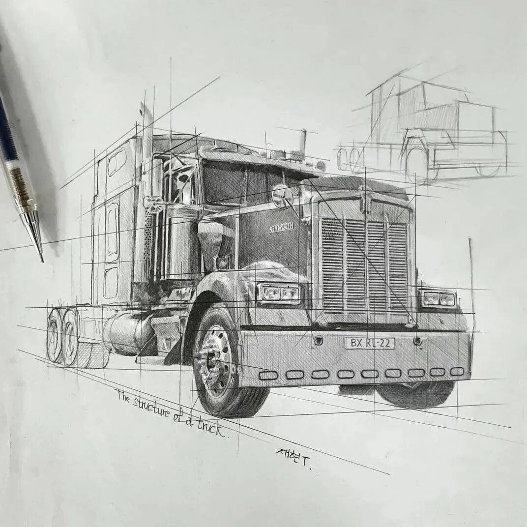 一位美术教师的日常素描(图29)