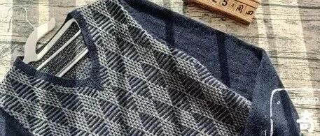 看似简单，实则暗藏玄机，织女详述滑针菱形男士毛衣编织过程，满满的干货，附图解