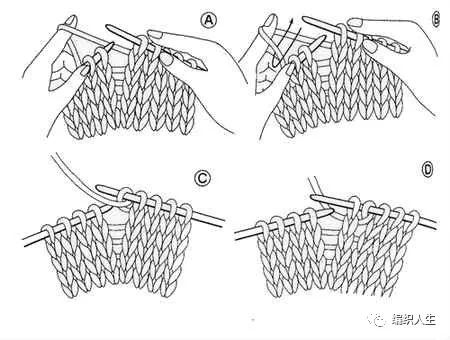 教你如何看棒針圖解：棒針基本針法的記號及與編織方法基礎教程 家居 第46張
